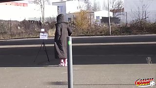 Vicky Black And Vicky Menage - No Condom Anal Sex At Pick Up Casting For Black Girl