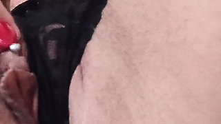 Watch My Clever Fingers with Red Nail Polish