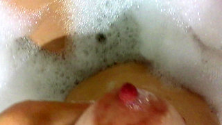 Pregnant Belly and Hairypussypov in Bath