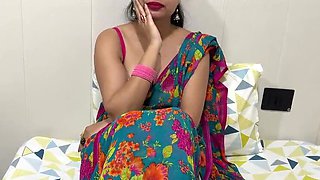 Desi Indian Stepmom Saarabhabhi6 Fucks Stepson in Kitchen - Hindi Dirty Talk & Hot Roleplay