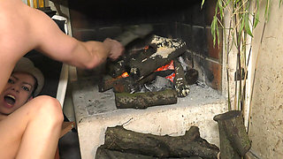 Cute Babe Fucks Older Dude with Fat Cock6336