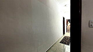 My Stepfather Has Dry Humping with Me and Masturbates Me in the Hallway.