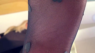 Nylon Toes Play - Then Step on Your Face