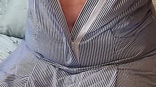 Naughty Nurse Julie - Bra Reveal & Teasing Huge Tits - 002-s-v-3-nurse-boobs