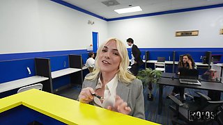 Amoral office girl mind-blowing adult movie