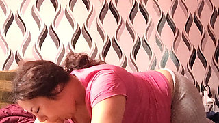 Suck Cuckold Husband Dick and Cover My Face with Cum