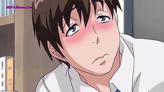 Hentai babe with huge tits gets fucked deep in animated sex
