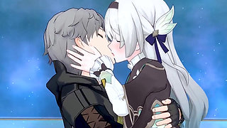 Honkai Star Rail - Firefly X Caelus Passionate Sex - 3D Hentai Animation