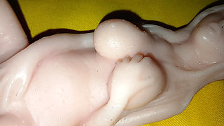 Realistic Silicone Sex Toy POV in 4K - Solo Doll Experience