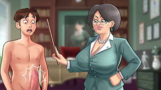 Dabby and her boyfriend have a fun time in their summer saga