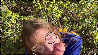 Oral And Fucking Perfect Pink Pussy In A Forest Full Of Native Wild Flower