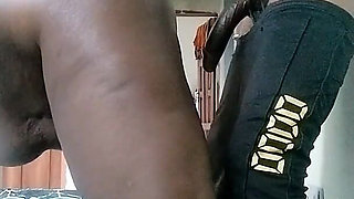 BBW Grandma Takes 10inc BBC Cock Doggy