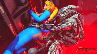 Samus Aran Vs Space Pirate