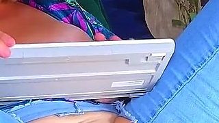 Intense Sex Machine Orgasm with Clit Suction and Spread Labia with Clamps