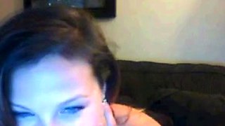 BBW Webcam Girl Flashes Her Huge Tits