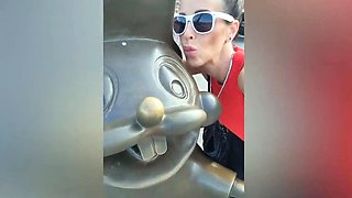 Cheating Wife Cuckolds Hubby With BBC Gym Trainer While He