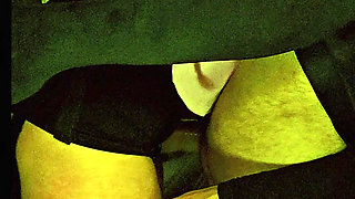 Femdom Wife Pegging Husband with Big Dildo and Very Deep