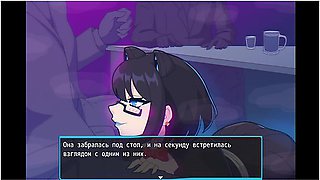 Waitress Learns To Serve Customers Dicks. Female Voice With Car Toon