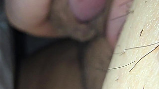 Step son shows step mom his huge cock and leave her handjob and play with his cock