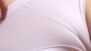 White Panties Camel Toe Teen Pussy Teasing