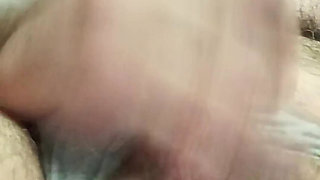 I Cum Like a Pig with Cock and Balls in the Foreground for Adriano My Follower!