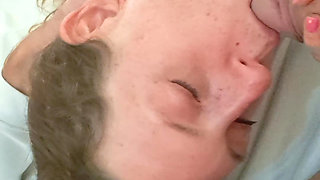 I Suck Him From Soft to 9 Inches, His Cock Is so Big!