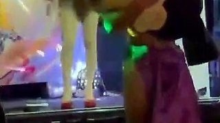 BBC Stripper Stripping In Nightclubs With Sexy Women Then