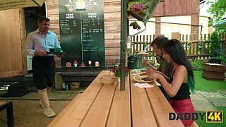 Daddy4k. wild latina risked and pounded his dad