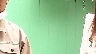 Japan Teen Himari Gives Caretaker Outdoor Blowjob