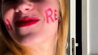 Blonde fetish babe fist her best friends gaping pussy