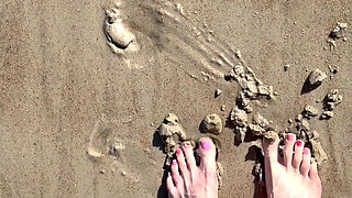 Day at the Beach with 67 Goddess