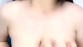 Amateur striptease and Solo masturbation