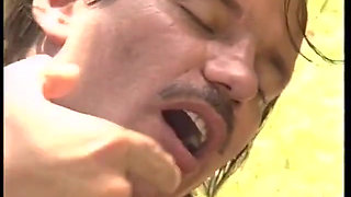 Outdoor sex with blonde bitch