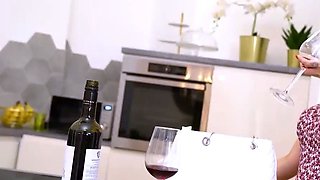 Blonde doll gets a deep anal invasion rimjob