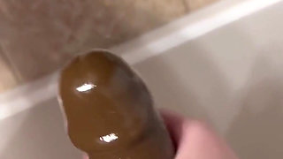 I love this huge BBC dildo
