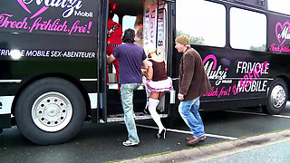 Big Black Cock Fucks Busty Pussy Hard