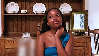 Innocent Ebony Teen RAMMED ROUGH By BWC