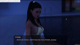 Summer with Mia - Getting handjob at the pool