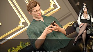 Black stockings, public, seducing