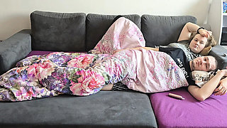 Horny Husband Fucks Chubby Wife Doggy Style - Homemade Couple Sex with Big Natural Tits