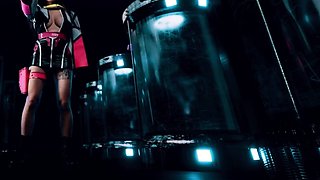 Real Life Hentai - Rae Lil Black fucked by Jia Lissa &