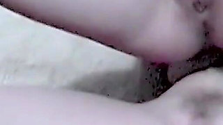 Stepmother and stepdaughter fuck with double dildo