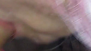 Horny Pink-haired Granny Fingers Wet Pussy to Screaming Orgasm