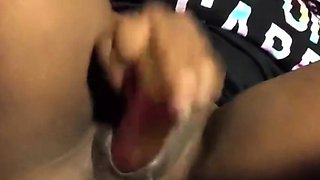 Creamy Orgasm for Black Amateur Claudia