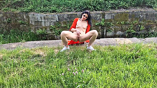 Naked Outdoors and Pissing