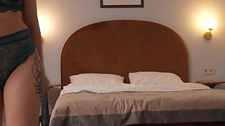 My Stepmom's Busty Friend Decided to Seduce Me in the Room, POV BJ; POV Sex