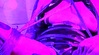 Solo vibrating wand rope play NO AUDIO