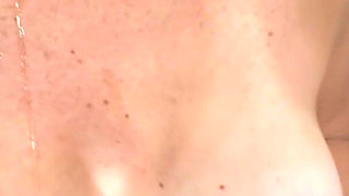 Wifey Taking a Load on Her Big Breasts