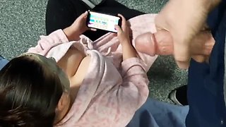 Step Mom Gets Huge Facial Cumshot on Face and Hair During Home Facial - POV with TheCraftyMilf