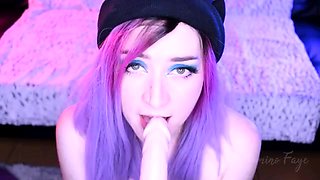 Domino Faye - Ahegao Slut Wants Step-Daddy s Cum